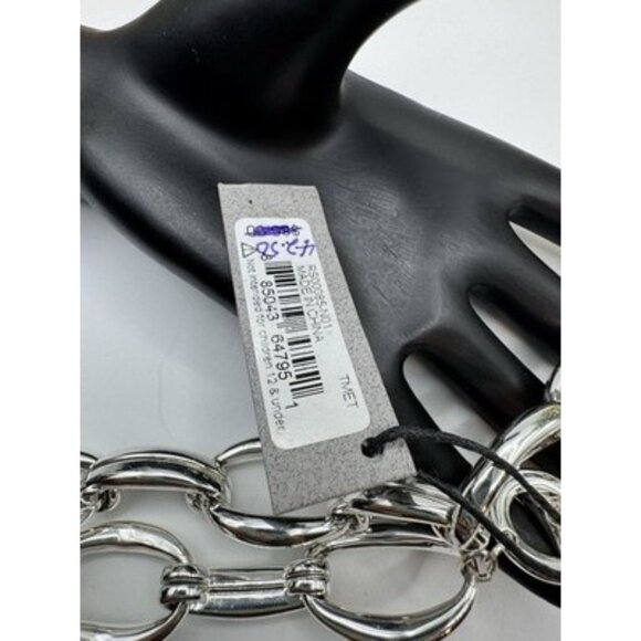 Vintage RIM SOHO RLM ROBERT LEE MORRIS Chunky Links Necklace NWT 15" Long - Picture 9 of 9